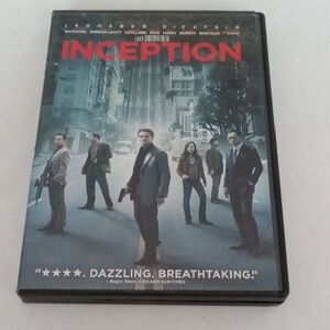 Warner Bros. Inception DVD - Black and Red Cover